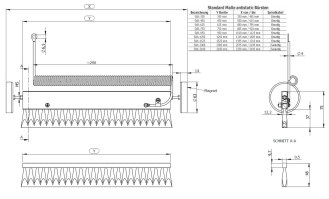Szczotka antystatyczna SWL rysunek9